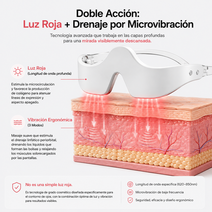 Gafas de Luz Roja Antiojeras